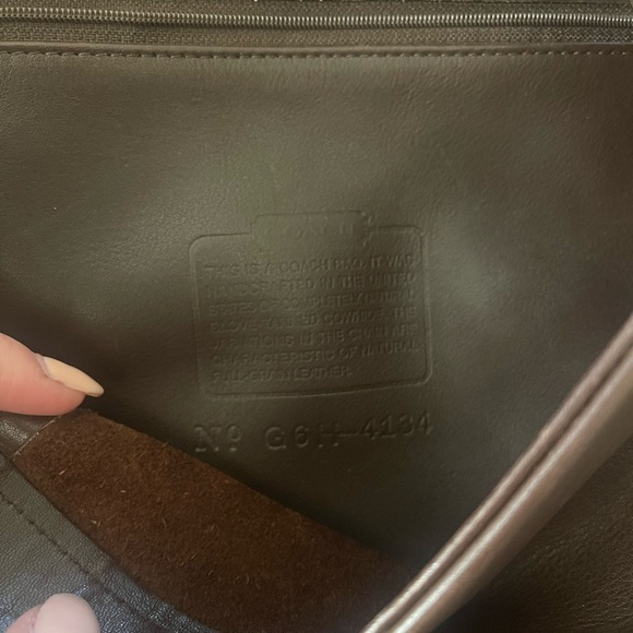 Vintage Coach leather backpack - Picture 6 of 8